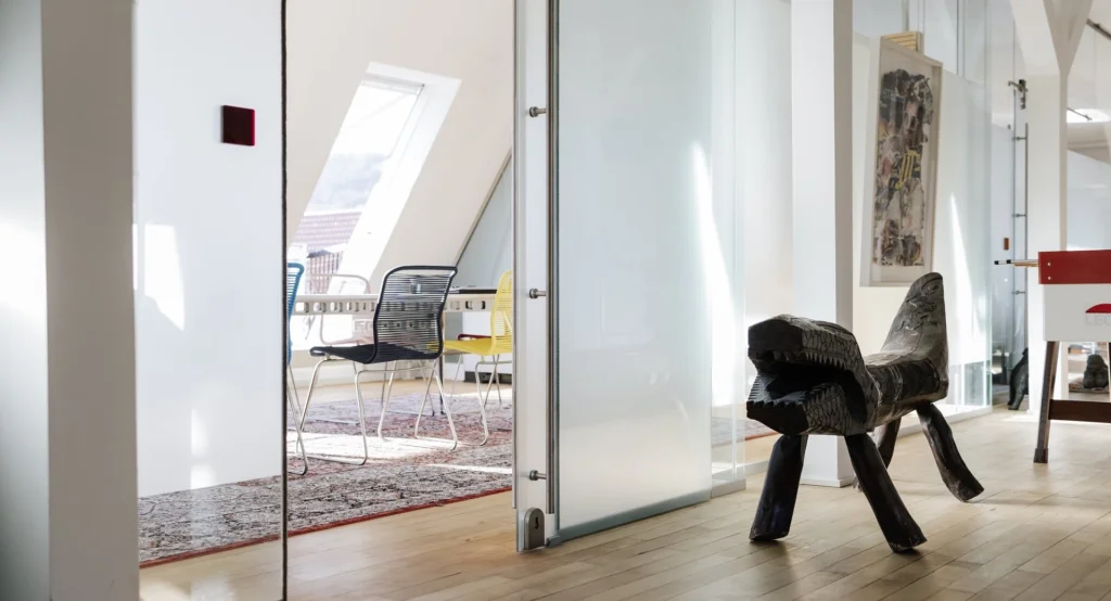 Besprechungsraum im ABACUS-B&uuml;ro in Stuttgart
